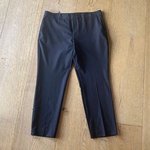 ZARA black straight leg dress pant size 8